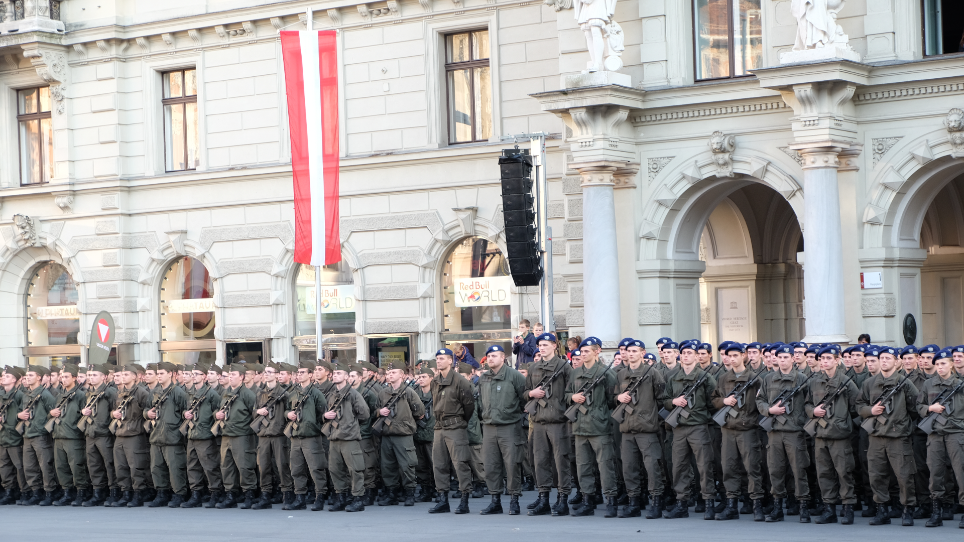 Wehrpflicht-Rekruten-Graz-Angelobung