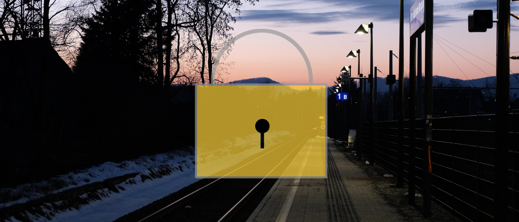 Schloss-sicherheit-bahnstation-abend-https