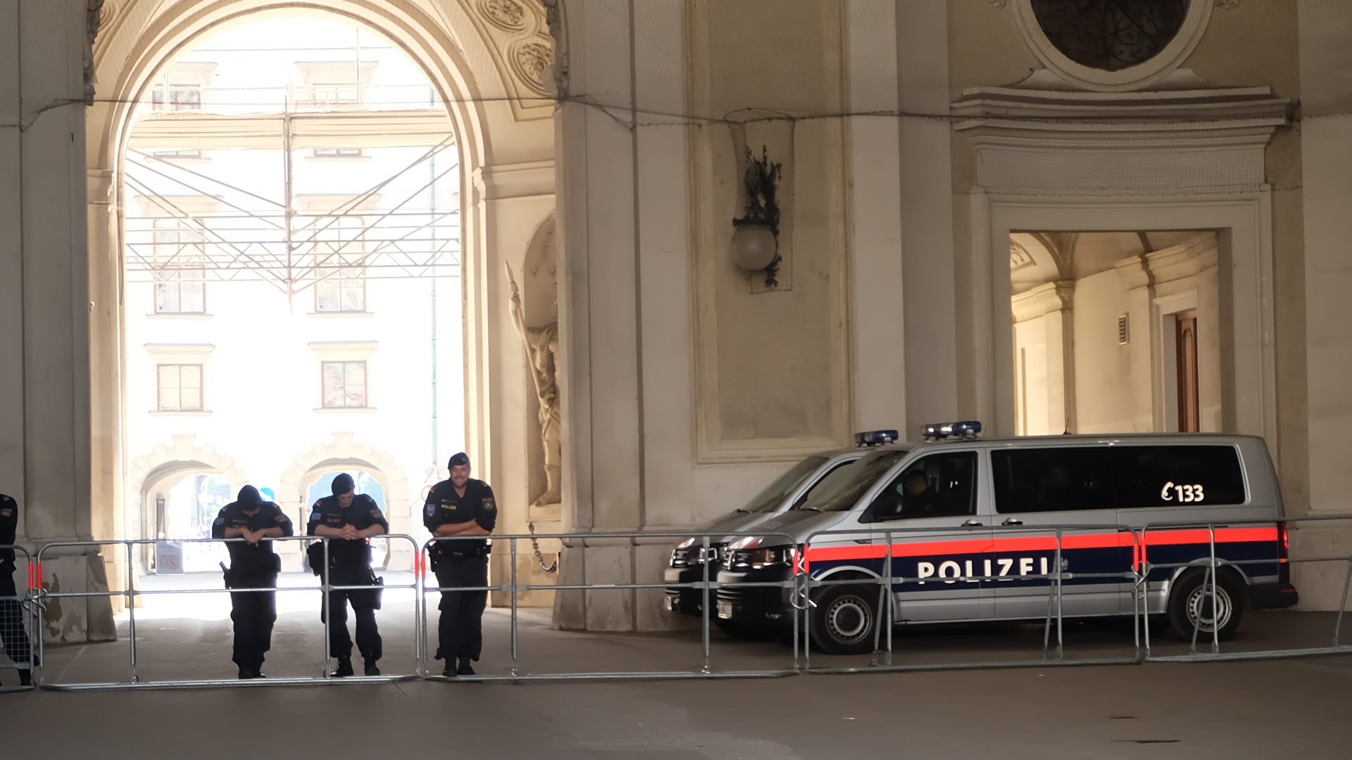 Polizei-Putin-Besuch-Wien