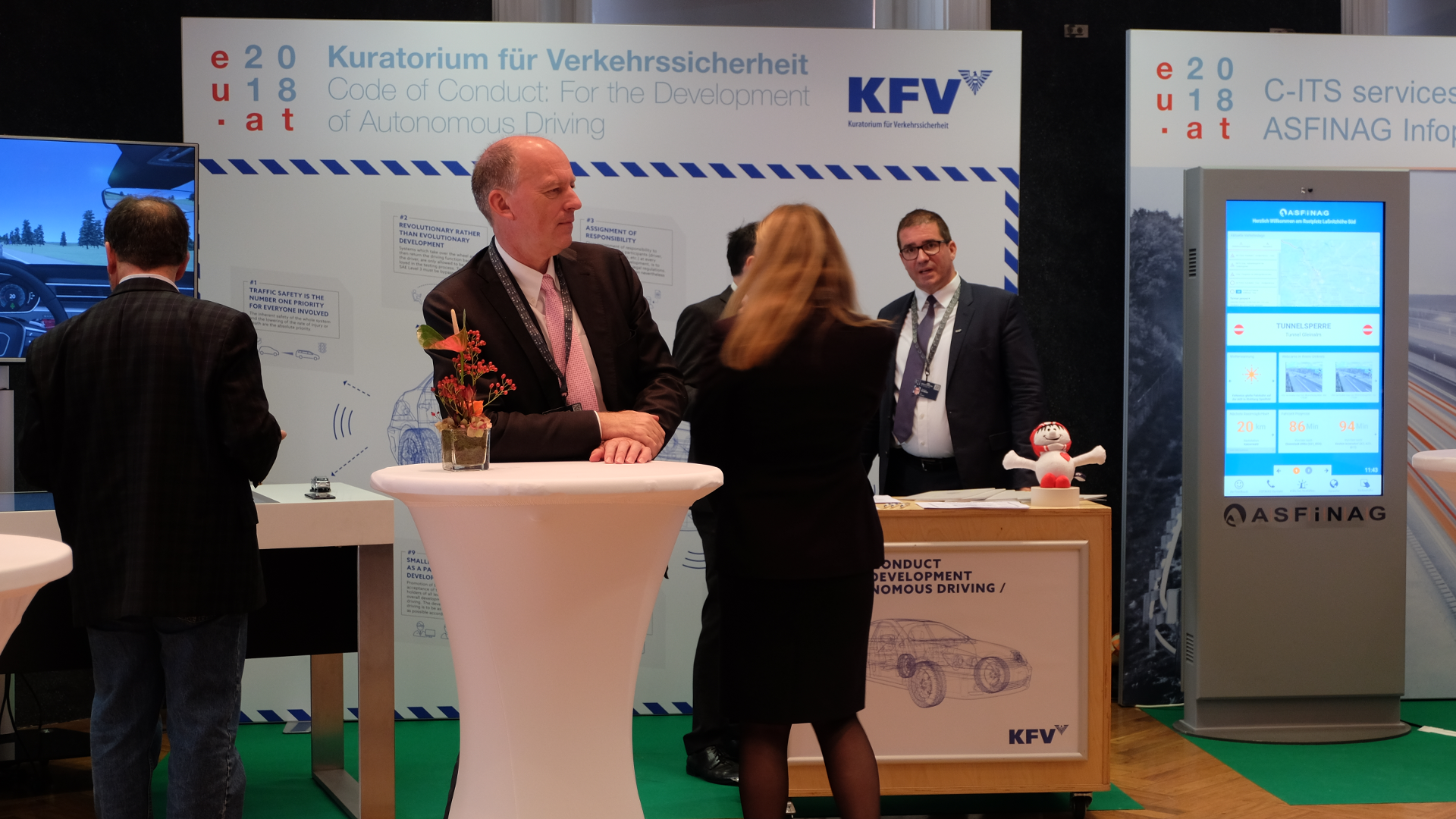 Informelles Treffen der EU Verkehrs und Umweltminister-Fachmesse-KFV-Kuratorium für Verkehrssicherheit
