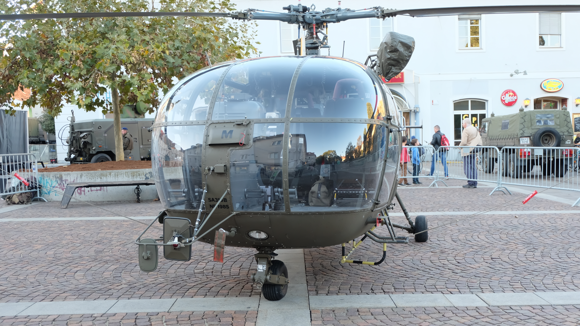 Alouette 3-Bundesheer-Graz-Österreich-Nationalfeiertag-Luftstreitkräfte-Hubschrauber-Grundwehrdienst