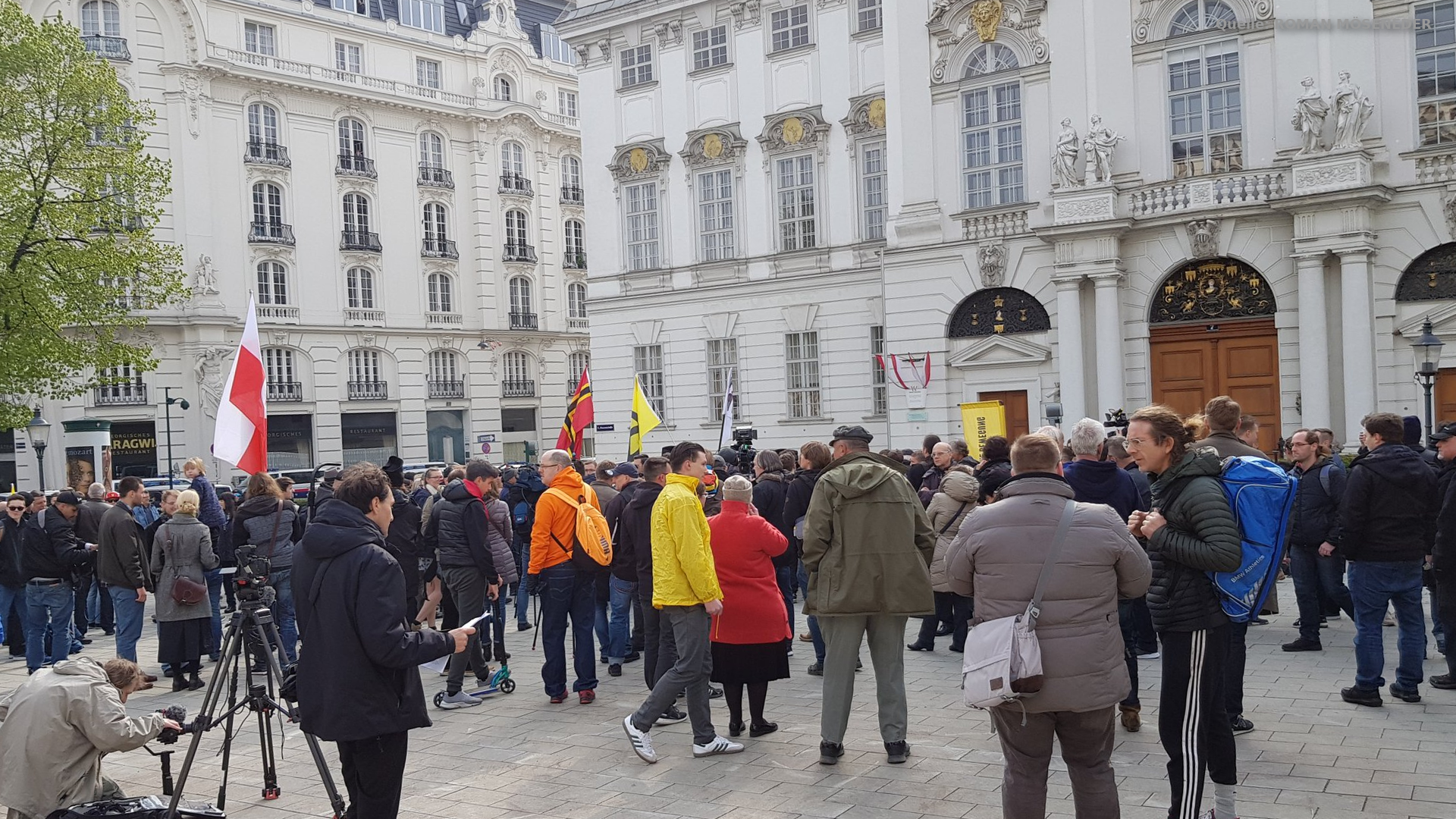 Identitäre-Demo-Protest-Wien