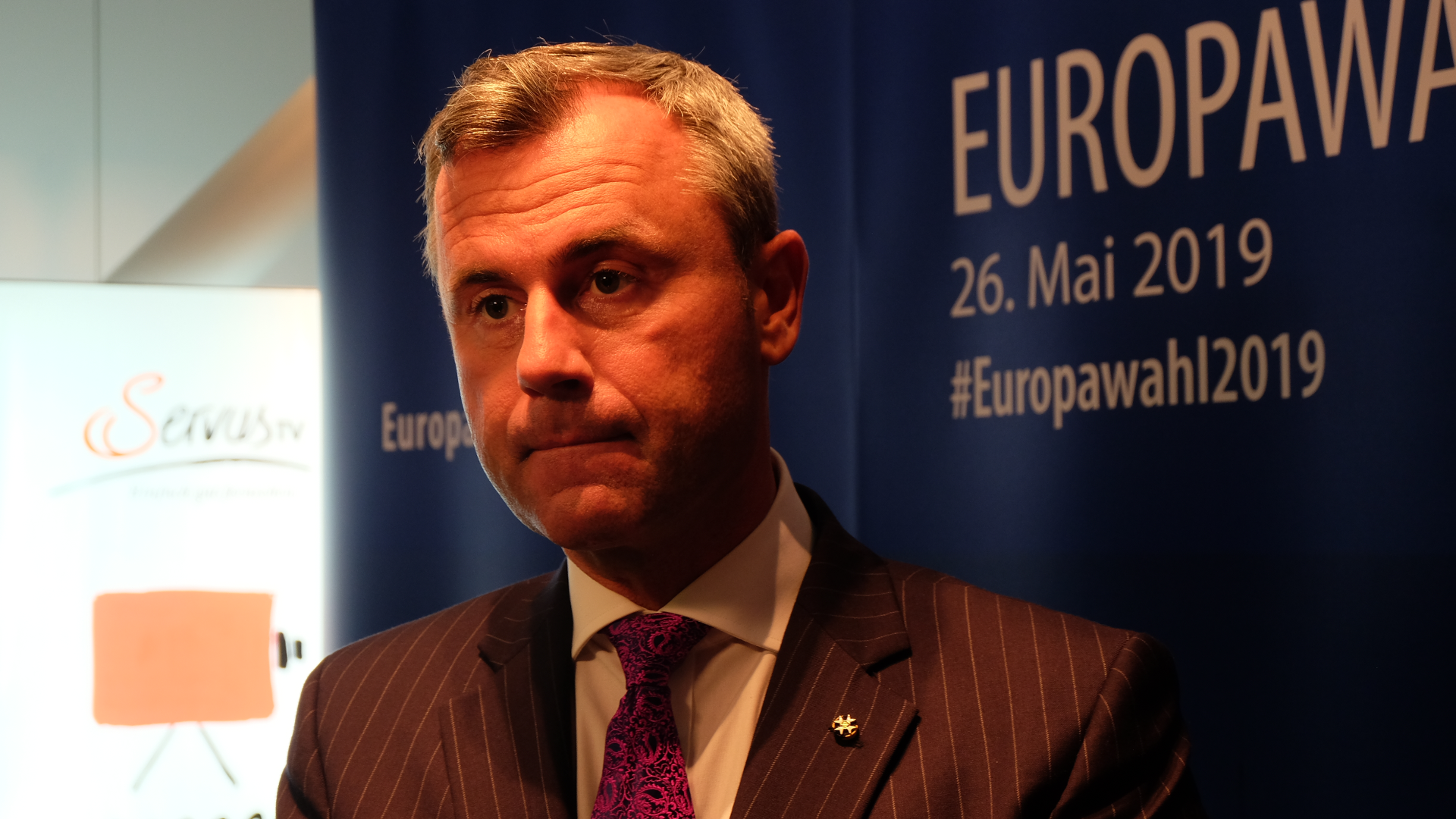 Norbert Hofer-FPÖ-EU Wahl 2019-EU-Parlament-Wien-Brüssel