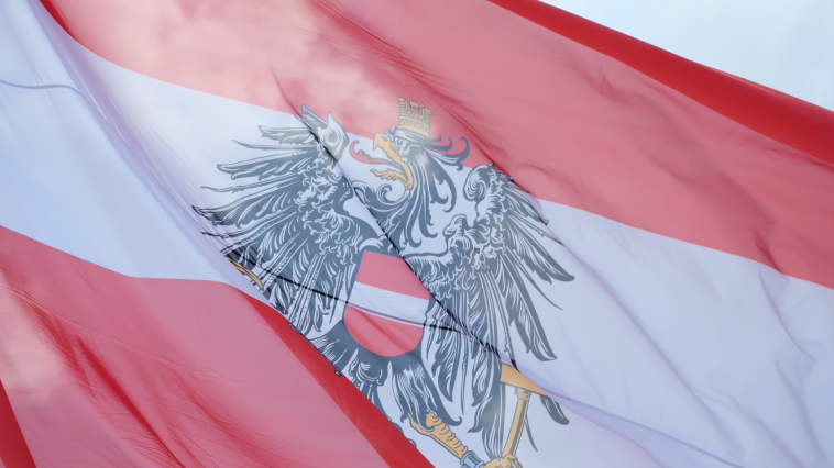 Österreichische Identität-Flagge-Österreich-Politik-Republik
