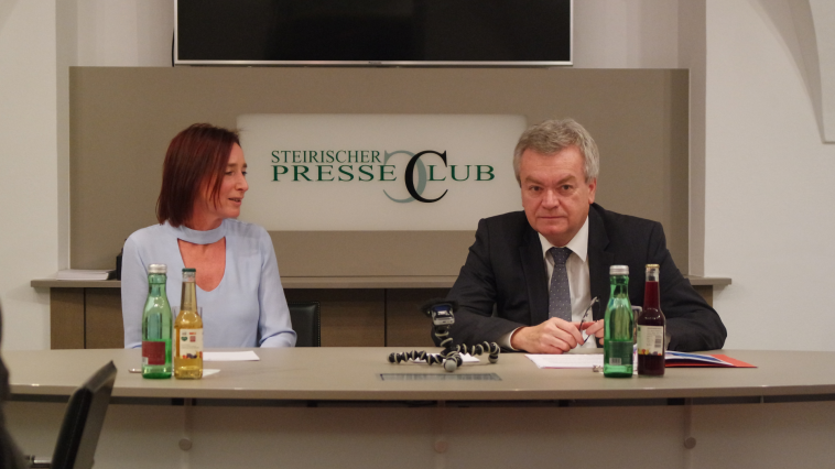 Sigrid Hroch-Anton Lang-Graz-Steiermark-SPÖ-Politik-Presseclub-Steiermark