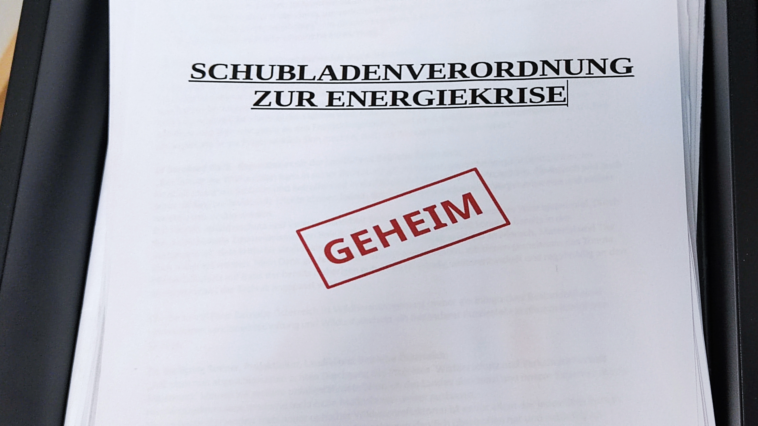 Schubladenverordnung-Land Steiermark-Energiekrise
