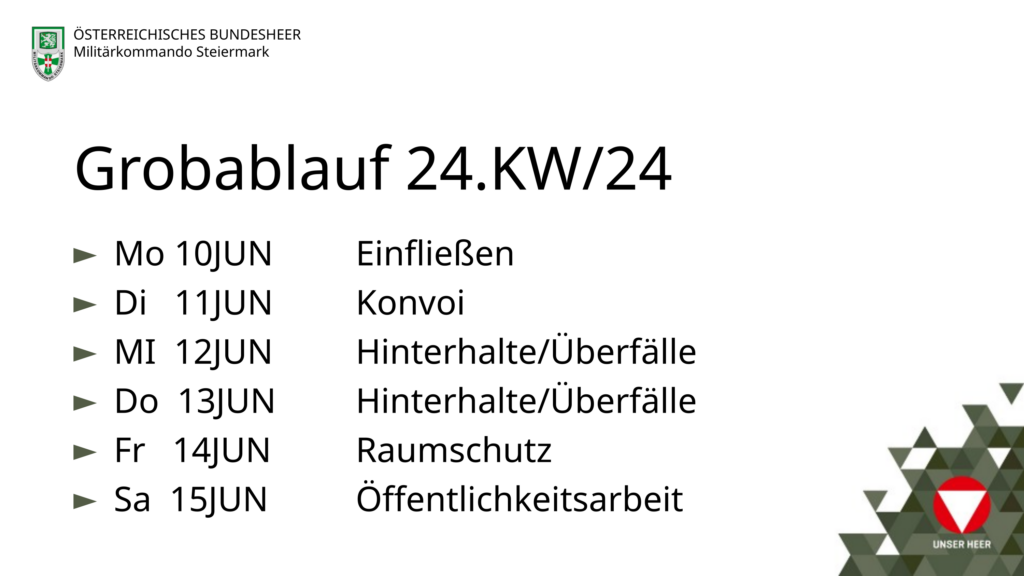 Bundesheer-Schutzschild 24-Verteidigung-Übung-Manöver-Steiermark