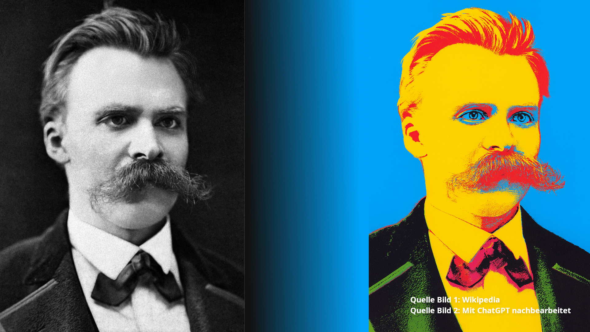 Friedrich Nietzsche, Andy Warhol, Philosoph